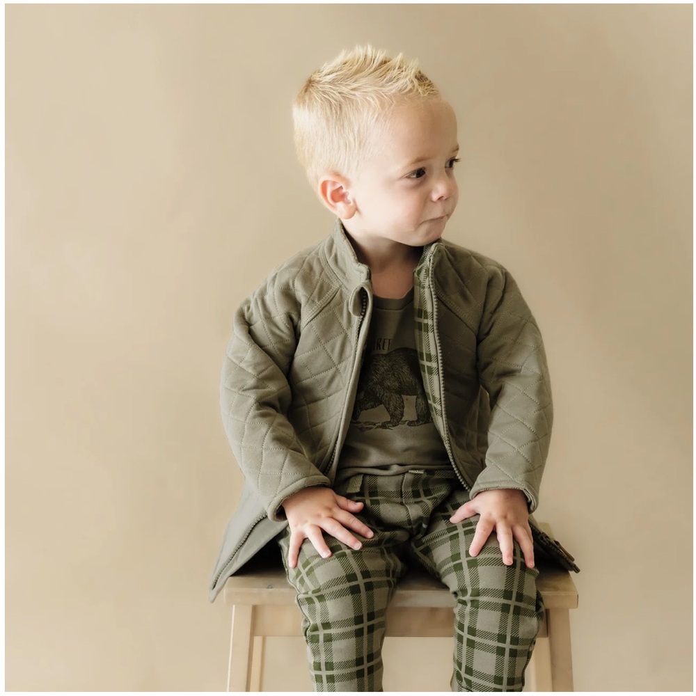 NWT MakeMake Organics Baby Jacket, GOTS Certified Organic Cotton, 6-12 months